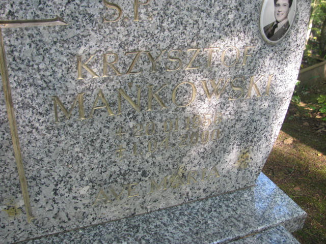 Krzysztof MAŃKOWSKI 1956 Sopot - Grobonet - Wyszukiwarka osób pochowanych