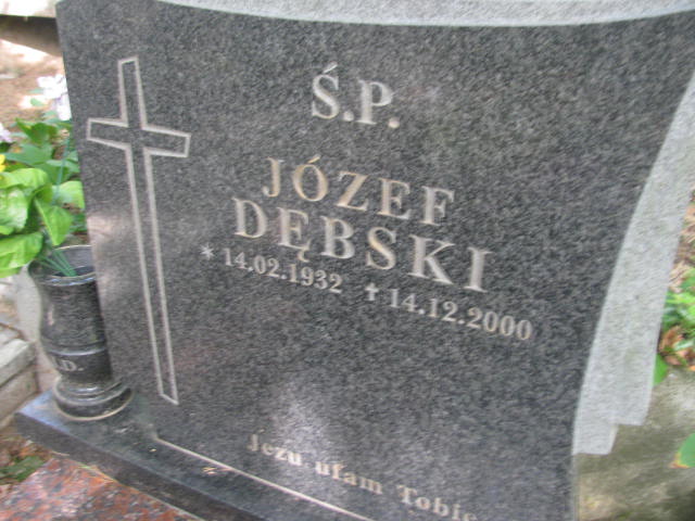 Józef DĘBSKI 1932 Sopot - Grobonet - Wyszukiwarka osób pochowanych