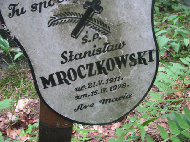 Stanisław MROCZKOWSKI 1911 Sopot - Grobonet - Wyszukiwarka osób pochowanych