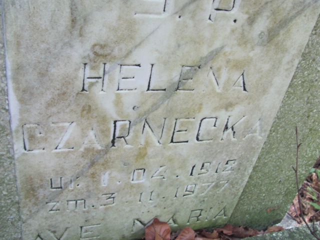 Helena CZARNECKA 1912 Sopot - Grobonet - Wyszukiwarka osób pochowanych