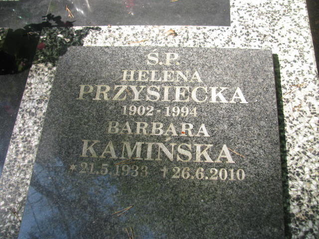 Barbara Maria KAMIŃSKA 1933 Sopot - Grobonet - Wyszukiwarka osób pochowanych