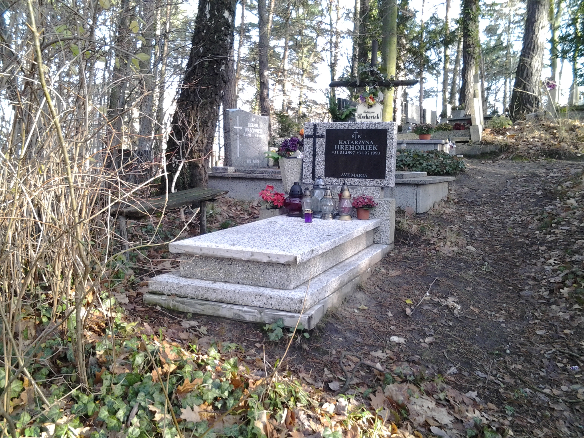 Grób KATARZYNA HREHORIEK