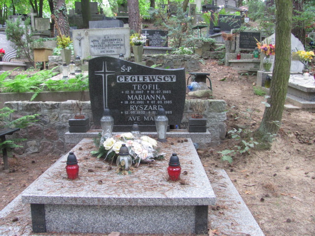 Grób RYSZARD CEGLEWSKI