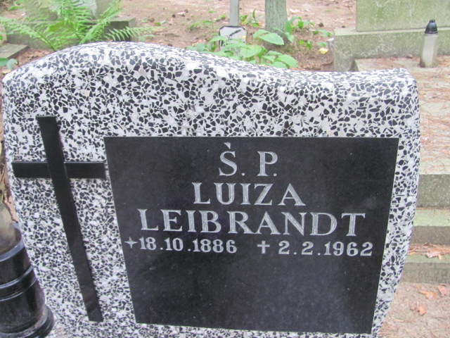 Luiza LEIBRANDT 1886 Sopot - Grobonet - Wyszukiwarka osób pochowanych