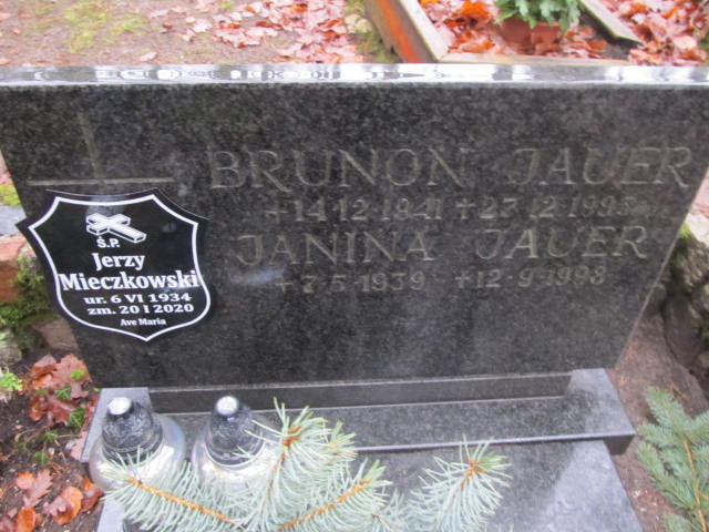 Brunon JAUER 1941 Sopot - Grobonet - Wyszukiwarka osób pochowanych